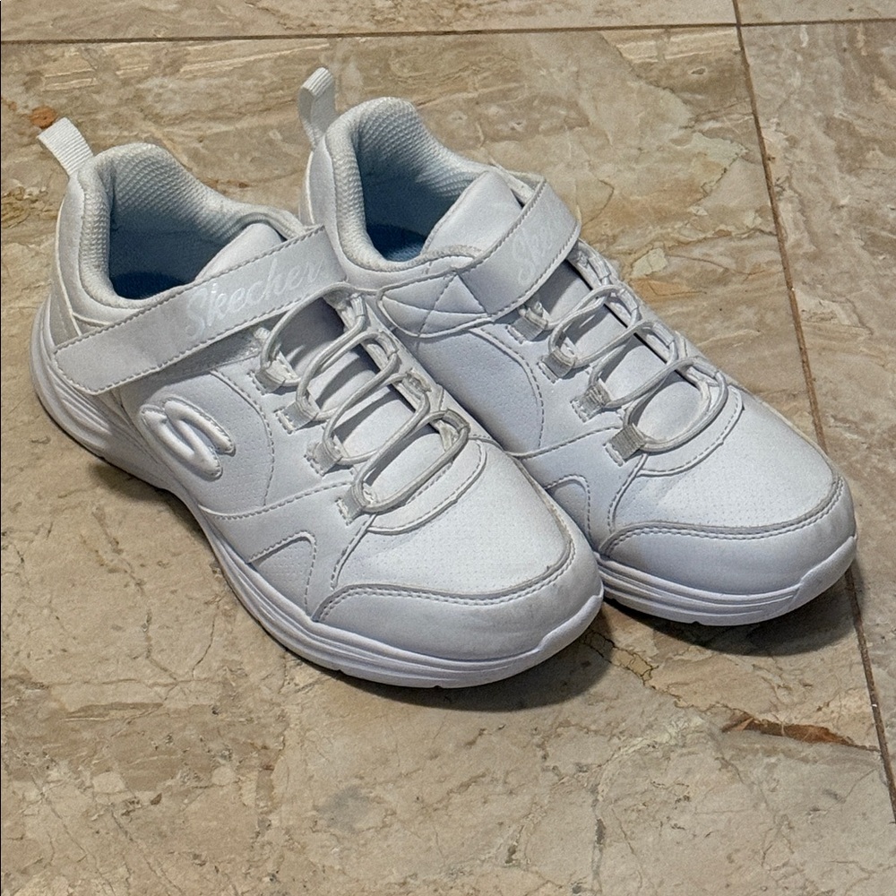 Skechers Kids Light Gray Sneakers